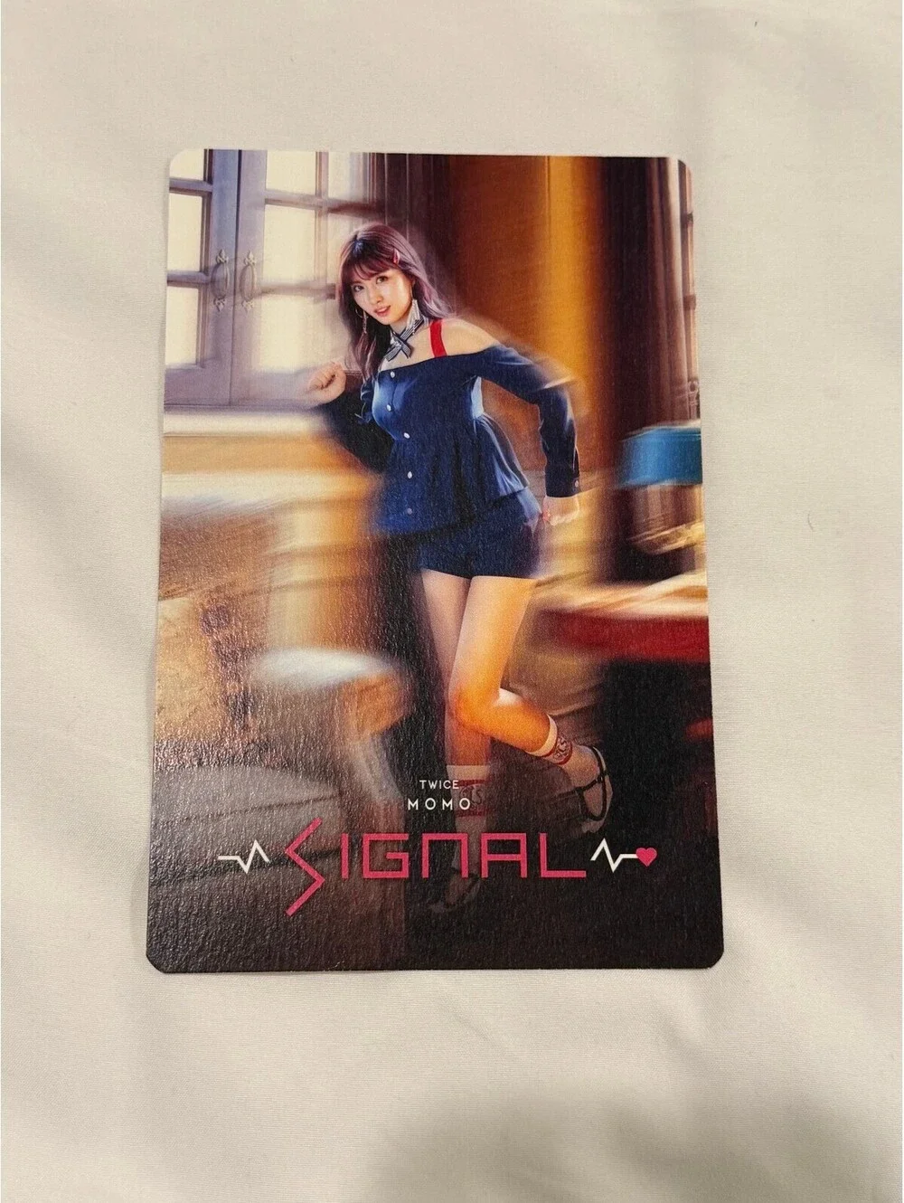 Twice Unofficial Momo SIGNAL Postcard